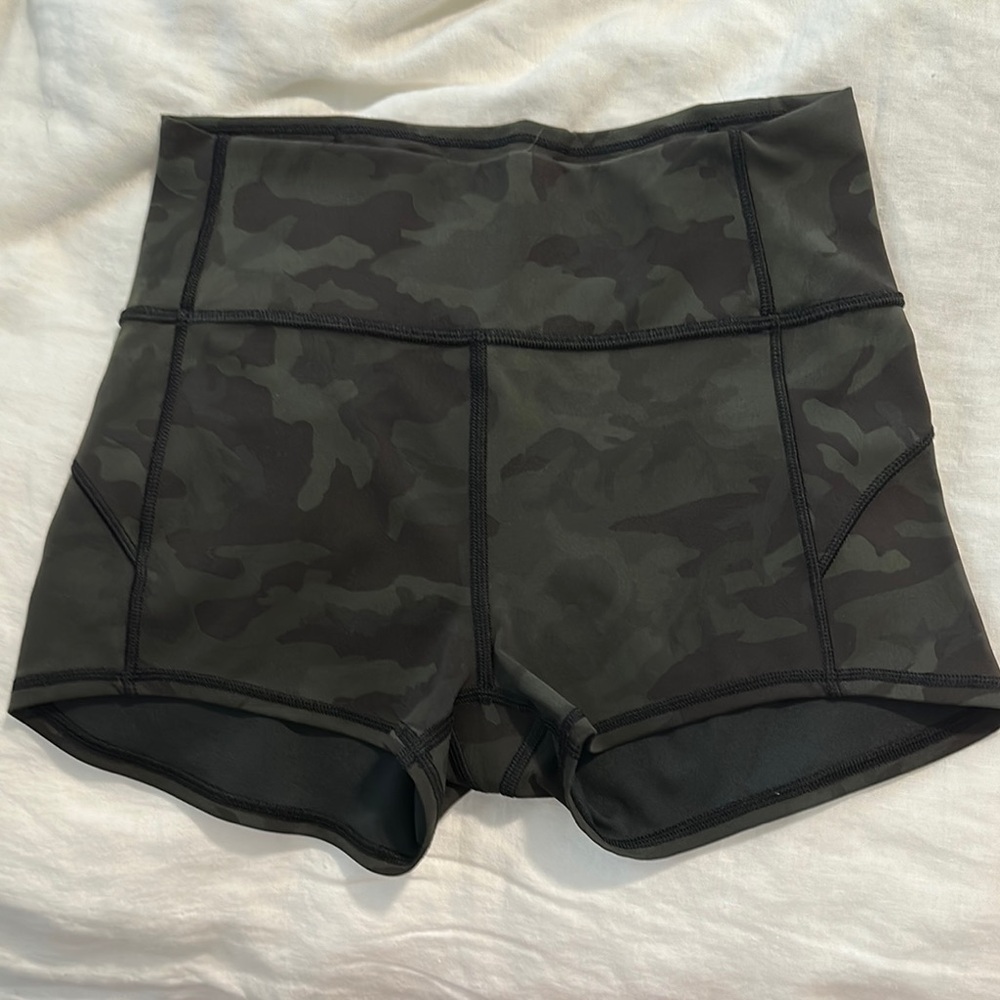 Lululemon In Movement Camo Shorts 6